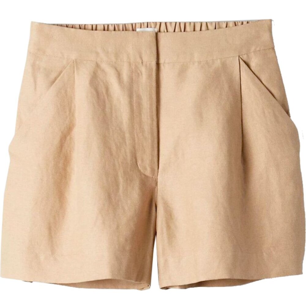 Aritzia Wilfred Fable Linen Shorts